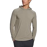 BAMBOO COOL Men's UPF 50+ Sun Protection Hoodies Soft and Lightweight Long Sleeve SPF Fishing Thumbhole Shirts Hooded