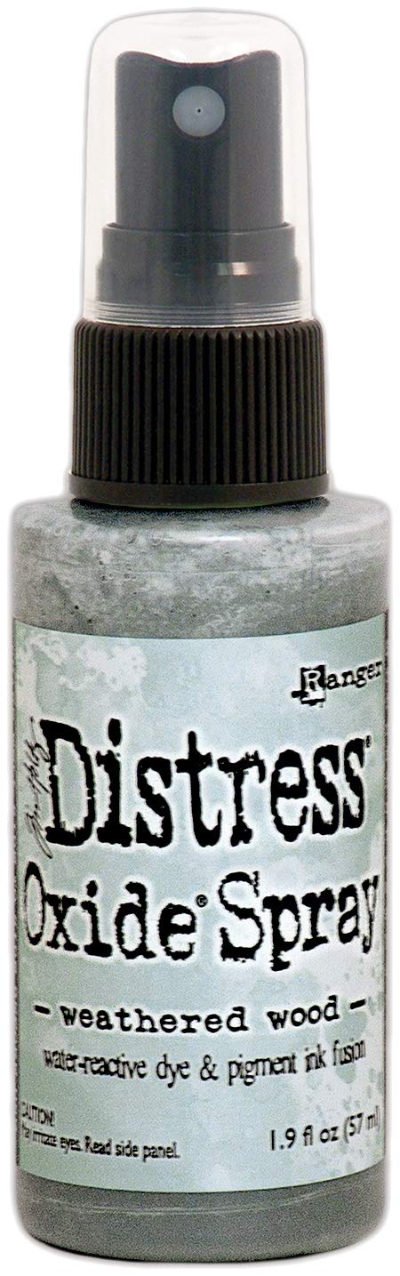 Photo 1 of Tim Holtz - Ranger Distress Oxide Spray WEATH, Weathered Wood
