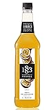 1883 Passion Fruit Syrup for Drinks, Made in