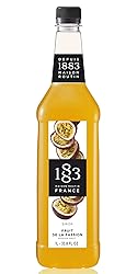 1883 Passion Fruit Syrup for Drinks, Made in