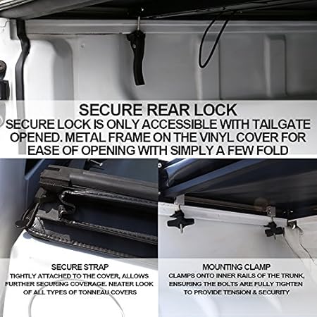 Amazon Com Spec D Tuning Tc3 Tun07 65 Mp Tonneau Cover 6 5 Feet Bed Trifold Automotive