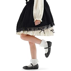 K KomForme Girl's Ballet Flats Non-Slip Soft Mary