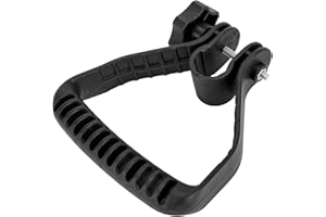 HanOaki Replacement Handle for Cordless Electric String Trimmer – Plastic and Steel Construction, Black, for Garden Grass Tri