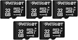 Patriot LX Series 32GB microSDXC UHS-I Class 10 PSF32GMDC105-5 PACK