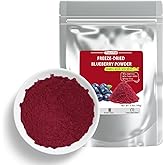 Fraunitsh Freeze Dried Blueberry Powder, 3.52oz | Natural Blueberries Fruit Powder, No Sugar & Additives | Great Flavor for Smoothies, Drinks, Unflavored (3.52oz)