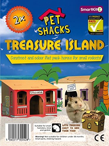 SmartKitz Pet Shacks Treasure Island Homes