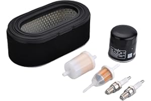 CLNLVLITOP LG257 Tune-Up Maintenance Filter Kit Compatible with John Deere X520 X540 Garden Tractor for Kawasaki 26HP Engine 