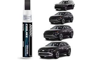 COSLAKE Car Touch Up Paint(Phantom Black(S3/S3B)) for Hyundai, Car Paint Scratch Repair Kit, Quick & Easy Solution to Repair, 2 in 1 Scratch Remover Pen with Color-Matched