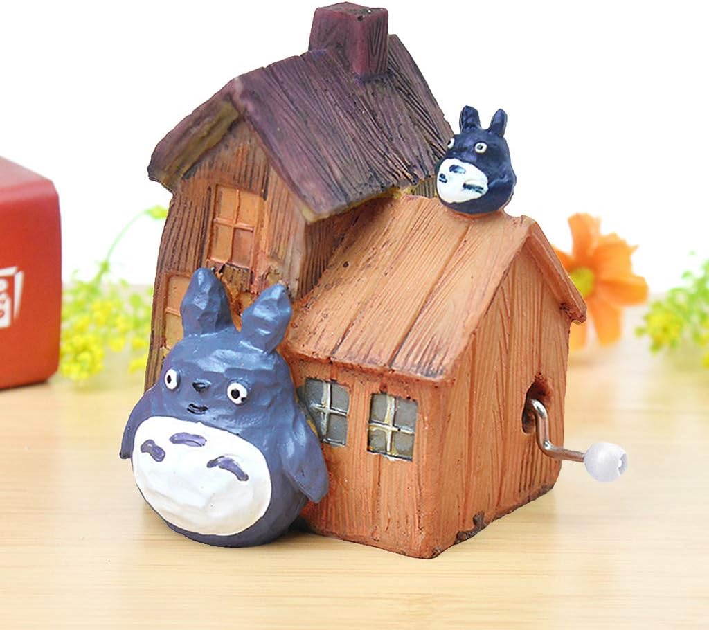 GuanjunLI - Caja de música de resina con diseño de Totoro 2: Amazon.es: Hogar