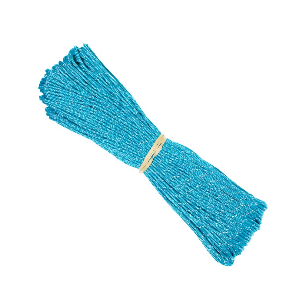 PARACORD PLANET 1.8mm Fluorescent Reflective Guyline Tent Rope Cord Camping Paracord