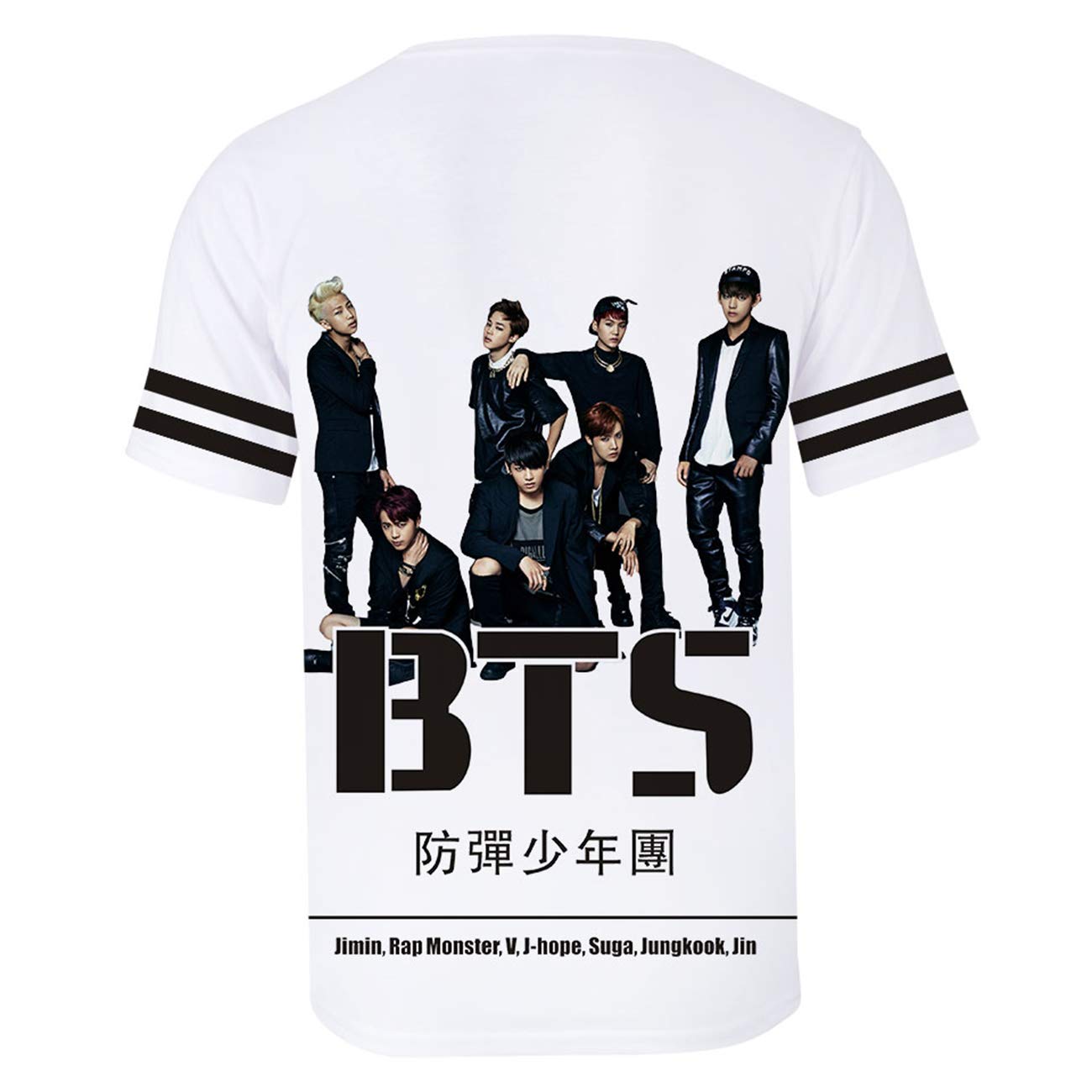 Unisex Clothing Shoes Accs Kpop Bts T Shirt Bangtan Boys Suga V Jimin J Hope Printed Short Sleeve Tee Tops Clothing Shoes Accessories Quiebre Cl