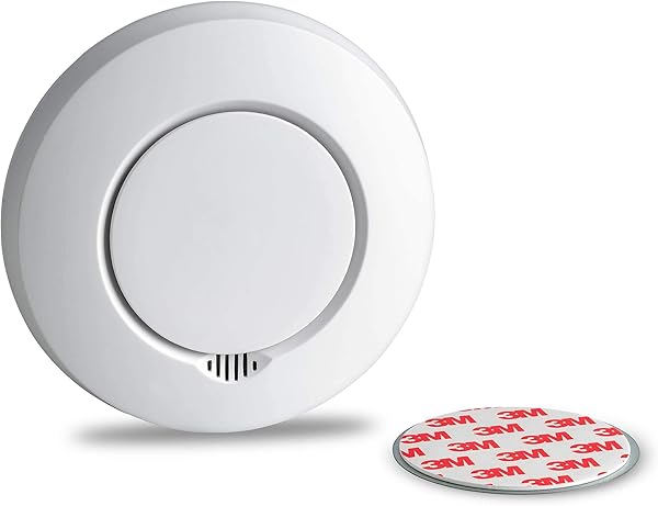 SEBSON Funk Rauchmelder austauschbare Batterien vernetzbar GS412 DIN EN 14604 fotoelektrischer Rauchwarnmelder Hitzemelder inkl Magnethalterung 6er Pack