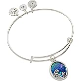 Alex and Ani Iridescent Mermaid Charm Bangle