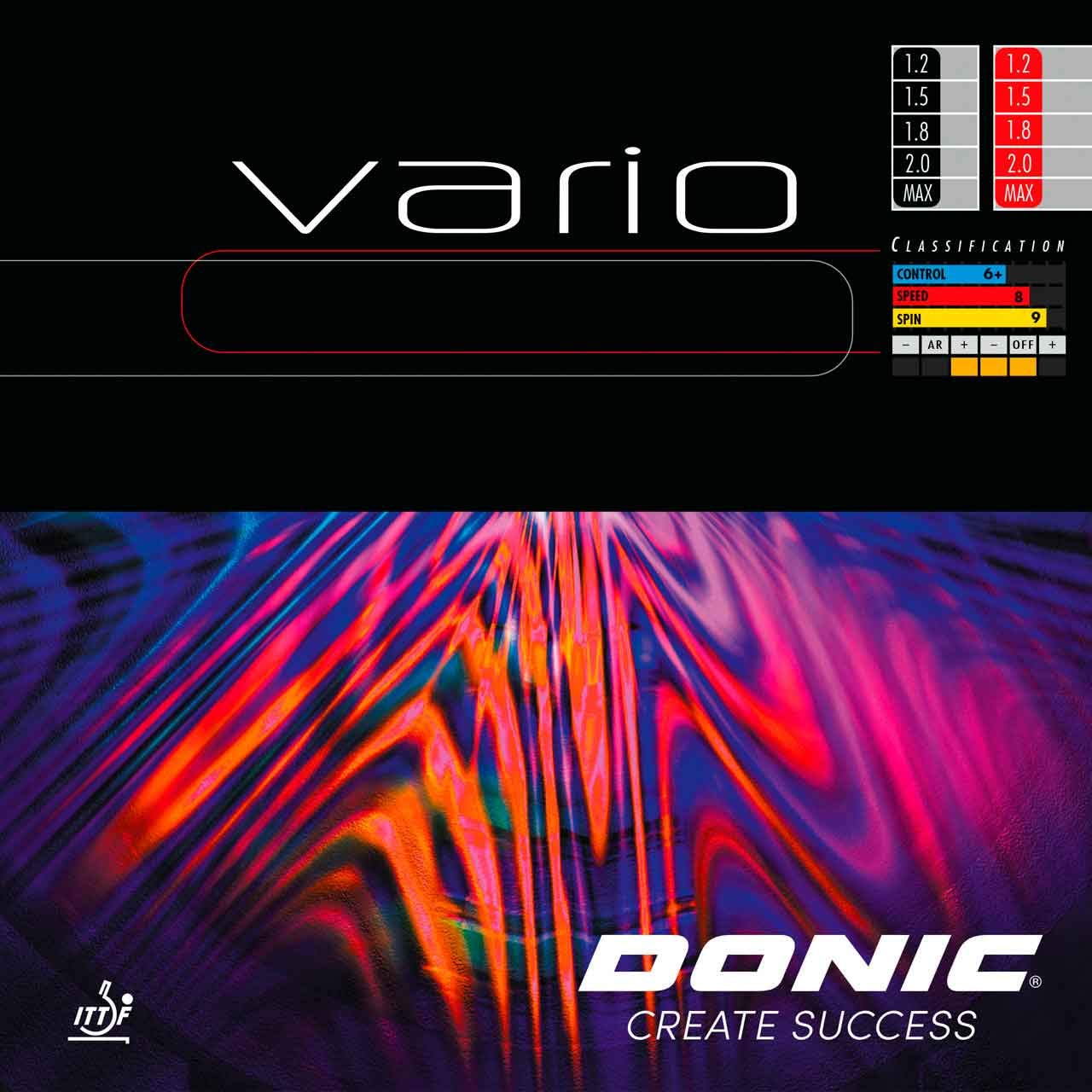 DONIC Rubber Vario, 2.0 mm