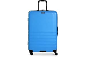 Ben Sherman Hereford Spinner Travel Upright Luggage, Brilliant Blue, 28-Inch Checked