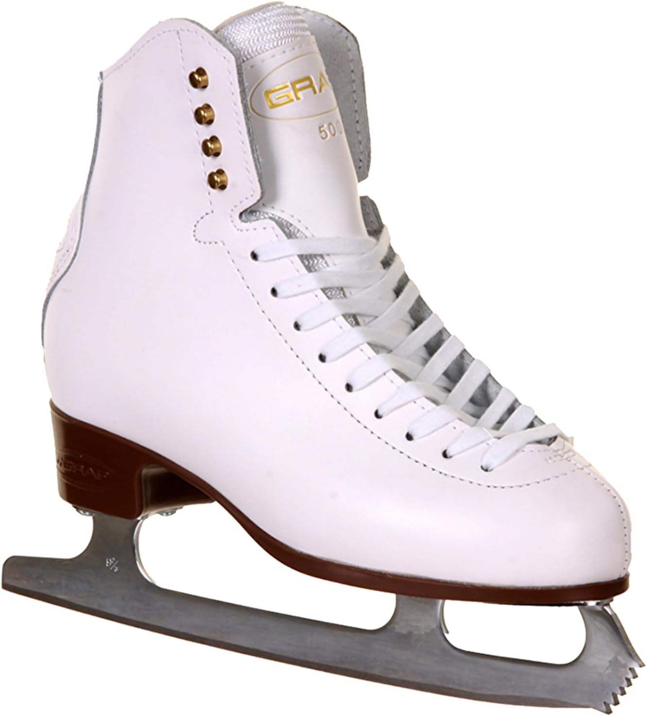Graf 500 Ice Skates - White