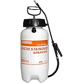 Chapin International 22240XP 2-Gallon Industrial Acid Staining Sprayer with Pressure Relief Valve for Acid Staining, Transluc