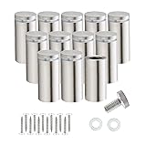 RuoFeng Stainless Steel Wall Mount Glass Standoff