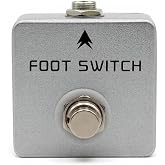 LokFy TAP SWITCH PEDAL Guitar Footswitch Pedal, One Latching Footswitch, Amp Channel Footswitch for Guitar Effects Pedals