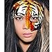 Lubber Tiger Animal Half Mask for Halloween Party Costume Masquerade