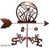 SWEN Products SCHNAUZER Metal Wall Plate Cover - Laser-Cut Steel Switch Plate, Black Wrinkle Finish, Oversized
