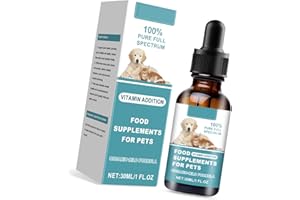 1ounce Dog Health Drop for Bad Appetite Dogs Vitamine Addition Effective Care IImmunity Improve for Dog Cats for Pet
