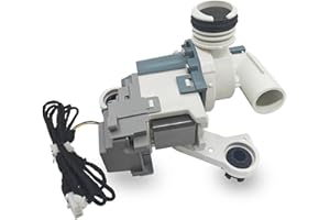 ZUVIUVIZ NEW DC97-19289F, DC97-17366A, DC97-19289B Washer Drain Pump Assembly, Washing Machine, Compatible with Samsung Replacement DC97-19289A DC97-17349B EAP12592631 DC97-17366J PS12592631 AP6806651