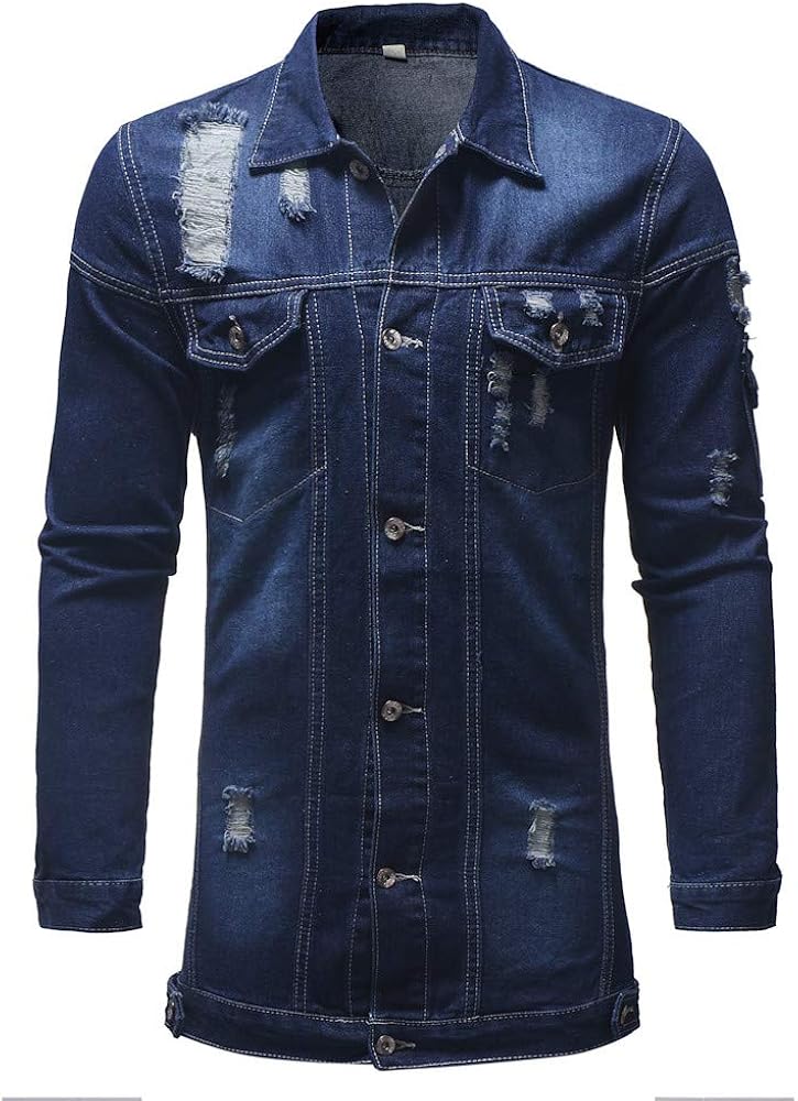 lightweight plus size jean jacket