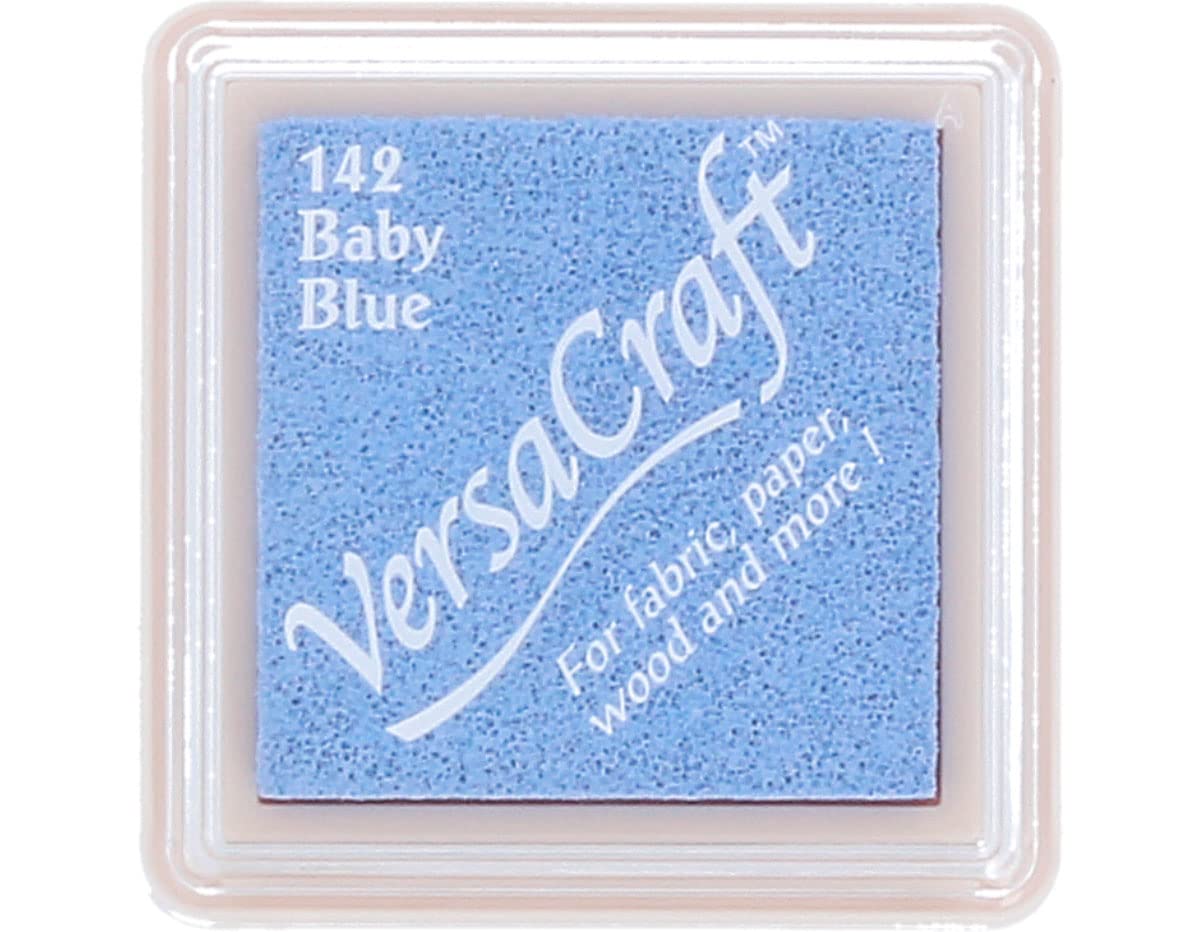Tsukineko VKSML142 Versacraft Small Ink Pads Small Ink Pad, Baby Blue