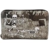 Loungefly Disney Skeleton Dance Zip Around Wallet