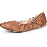 COASIS Women's Ballet Flats Round Toe Slip on Comfortable Flat Shoes