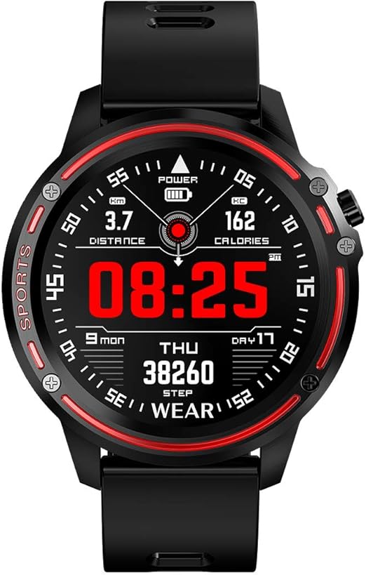 Leotec MultiSports ECG Complete Rojo: Amazon.es: Relojes