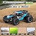 Remote Control Car for Boys - RC Monster Truck with 2 Rechargeable Batteries - 1:16 Big, 16MPH Fast, 2.4 GHZ Controlled - Race for Offroad, Electric Vehicle Hobby Toy for Kids, Adults - Great Gift
