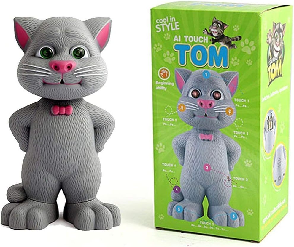 Omovi Toys Intelligent Talking Musical Tom - Repeat what you say (Assorted Colors)