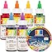 Chefmaster by US Cake Supply Liqua-Gel 2.3-Ounce Neon Cake Decorating 6-Color Kit