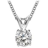 Near 1 Carat 4 Prong Solitaire Basket Diamond