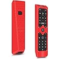 Silicone Protective Case for XFinity Comcast XR15 Voice Control Remote,Remote Case Holder Skin Protector Sleeve for XFinity Remote,[Thicken Layer] Shockproof Bumper Remote Battery Back Covers-Red