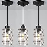 baunoisk Black Pendant Light Fixtures Small Cool