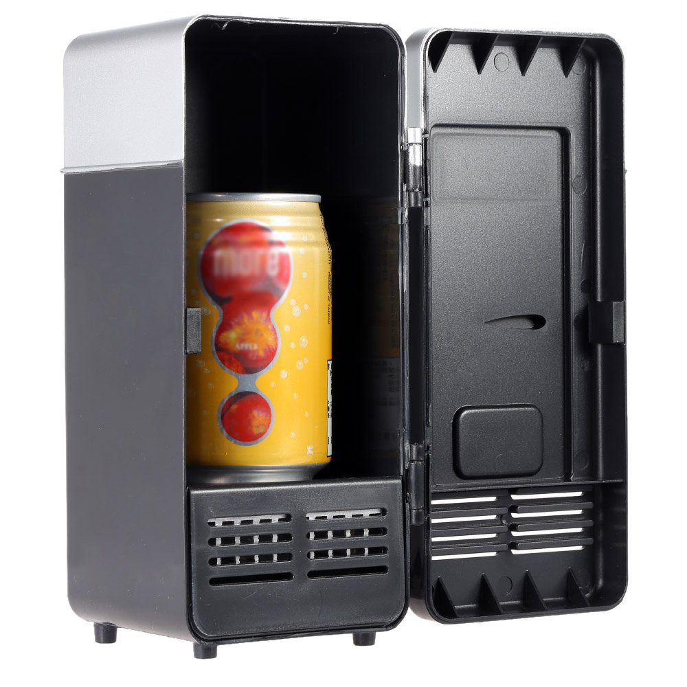 Blusea Mini Nevera Bebidas Latas USB, Ideal para Hoteles ...