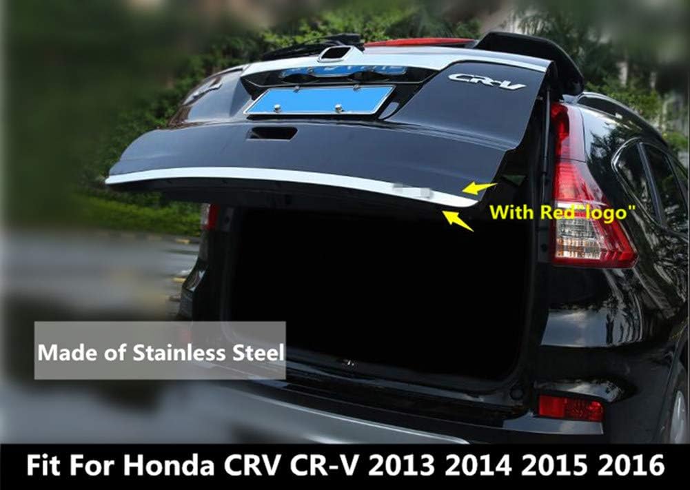 LSYBB Rear Tailgate Bottom Trunk Lid Cover Trim Stainless Stee Accessories For Honda CRV 2012-2016