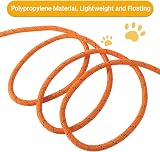 Vivifying Long Dog Lead 10M Reflective Floating with Soft Handle Orange view 3