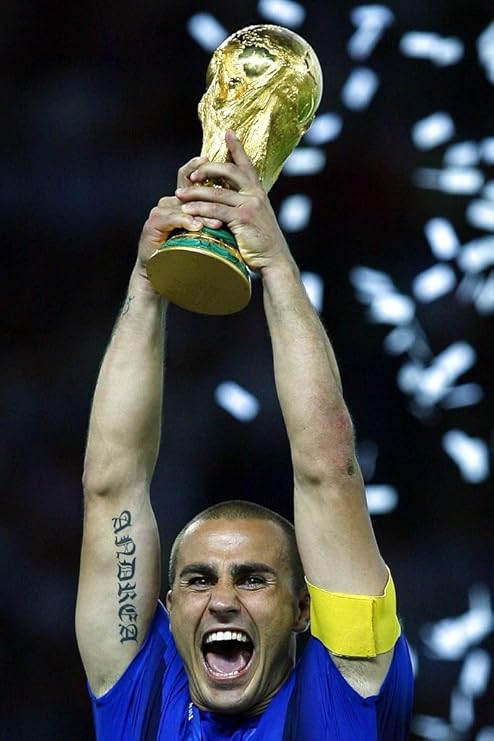 Amazon Co Jp ファビオ カンナバーロfootball Soccer Starsスパンシルク生地壁ポスター印刷 X 13インチ50 X 33 Cm ホーム キッチン