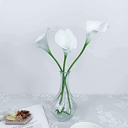 ZGPEPEXIA 15 Pcs Real Touch Calla Lily Artificial