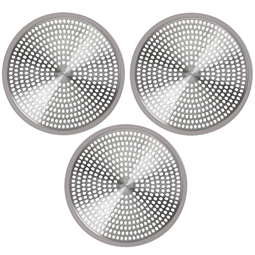 OXO Good Grips Easy Clean Shower Stall Drain Protector Stainless