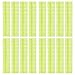 Croing 16 pcs Green Drawer Dividers, Drawer Organizer, Drawer Separators