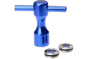 MUXSAM 2Pcs Golf Putter Blue Weights & Blue Wrench Tool Kit,(5g/10g/15g/20g/25g) for Titleist Scotty Cameron Putters