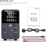 NANKADF DC Power Supply 0-120V 0-3A USB Fast Charge 18W 4-Digit Display view 6