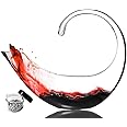 Le Sens Amazing Home Scorpion Wine Decanter 100% Hand Blown Crystal Glass with Cleaning Beads, Red Wine Carafe, Wine Gift, Wine Accessories…