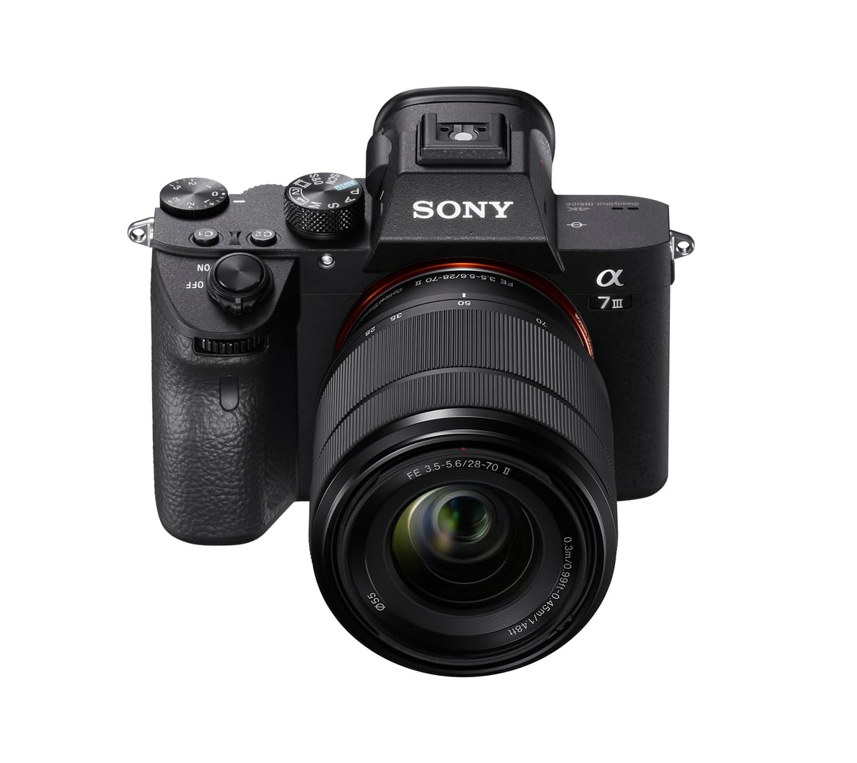 Sony ILCE-7M3 Full-Frame Mirrorless Camera with 24.2MP, 10fps Continuous Shooting, Ultra-Fast and Precise AF Performance and 4K HDR Movie Recording in a Compact Body