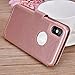 Filoto iPhone Xs Wallet Case, iPhone X Case, Premium PU Leather Wallet Case with Card Holder/Magnetic Closure Flip Cover for Apple iPhone X/Xs iPhone 10 (Rose Gold)